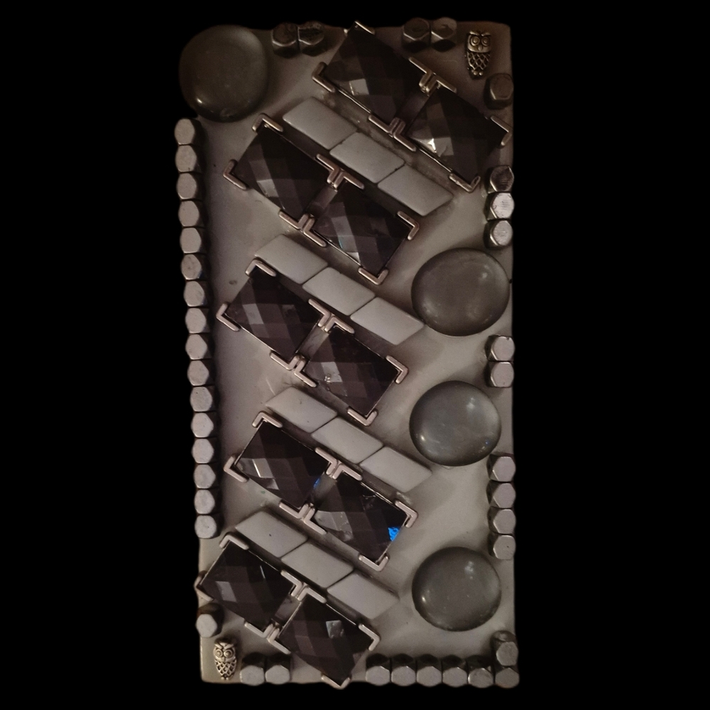 HANDMADE OWL MOSAIC TILE